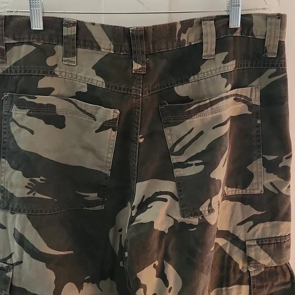 Wrangler Camo fleece lined cargo pants Mens 36 x 30 - Picture 5 of 10